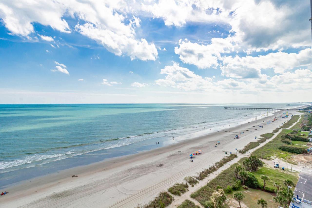 Beachfront Romantic Studio Escape W Perfect View 1212 Миртл-Бич Экстерьер фото