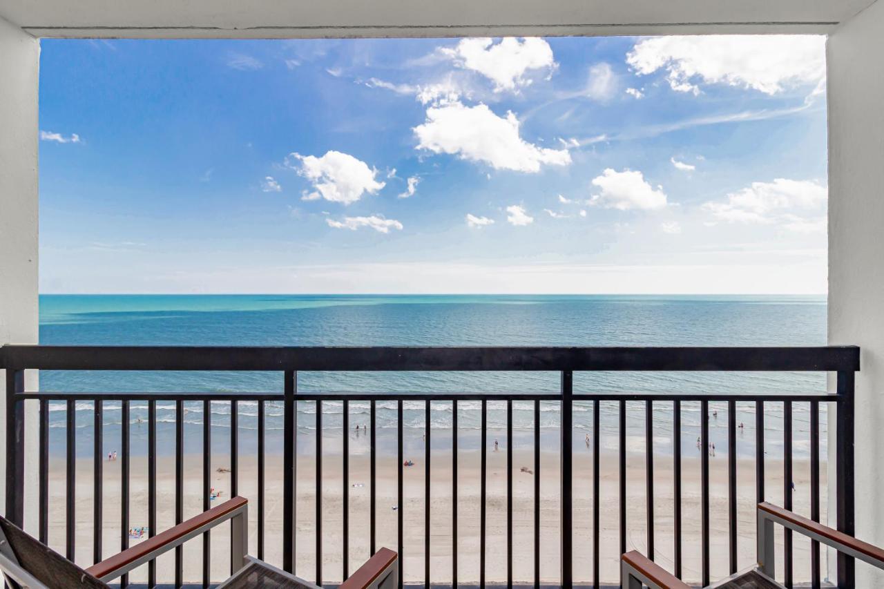 Beachfront Romantic Studio Escape W Perfect View 1212 Миртл-Бич Экстерьер фото